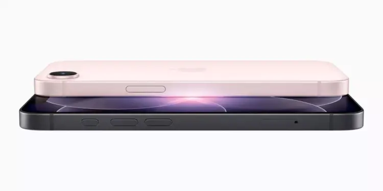 iPhone 17e hadir dengan profil desain yang lebih ramping dan elegan, tersedia dalam berbagai pilihan warna menarik.