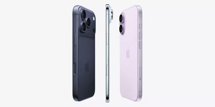 Komparasi ketebalan bodi dan tonjolan kamera iPhone dari berbagai sisi
