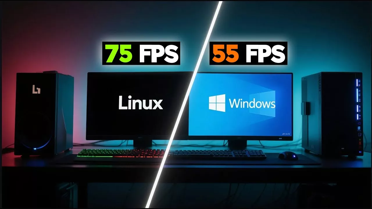Efisiensi sistem operasi membuat Linux jadi pilihan gamer yang menginginkan frame rate lebih stabil dan tinggi dibandingkan Windows.