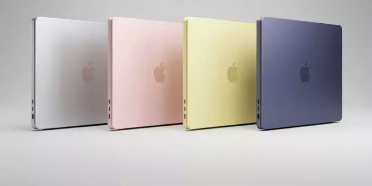 Pilihan warna estetik MacBook Neo yang resmi masuk ke pasar Indonesia, mulai dari silver klasik hingga biru gelap yang elegan.