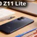 Ilustrasi smartphone iQOO Z11 Lite di atas meja kerja, menampilkan bocoran spek mesin yang terungkap via Geekbench.