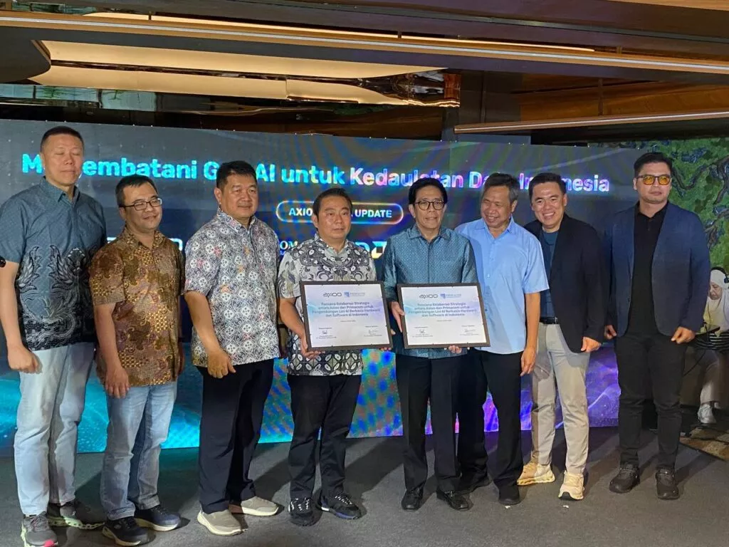 Sinergi penuh jajaran direksi Axioo dan Primacom dalam memperkuat ekosistem industri Artificial Intelligence (AI) di tanah air.