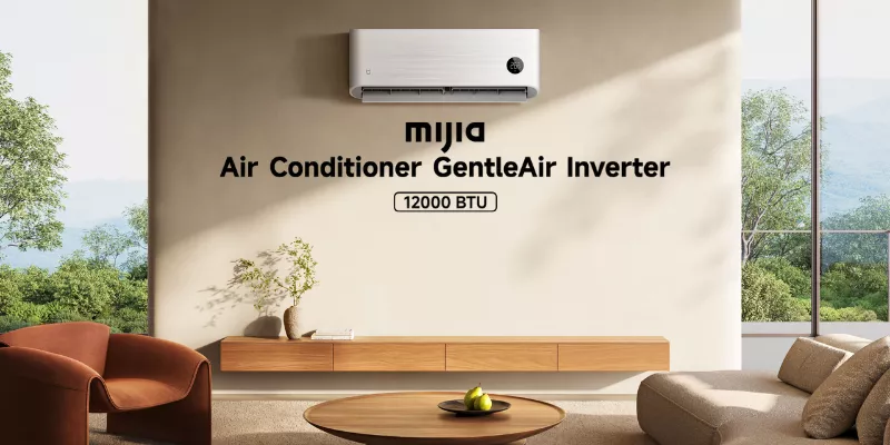 Xiaomi menghadirkan AC pintar Mijia GentleAir Inverter berkapasitas 12000 BTU yang hemat energi.