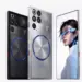 Desain futuristik RedMagic 11S Pro Series yang mengusung layar penuh tanpa interupsi di bagian depan.