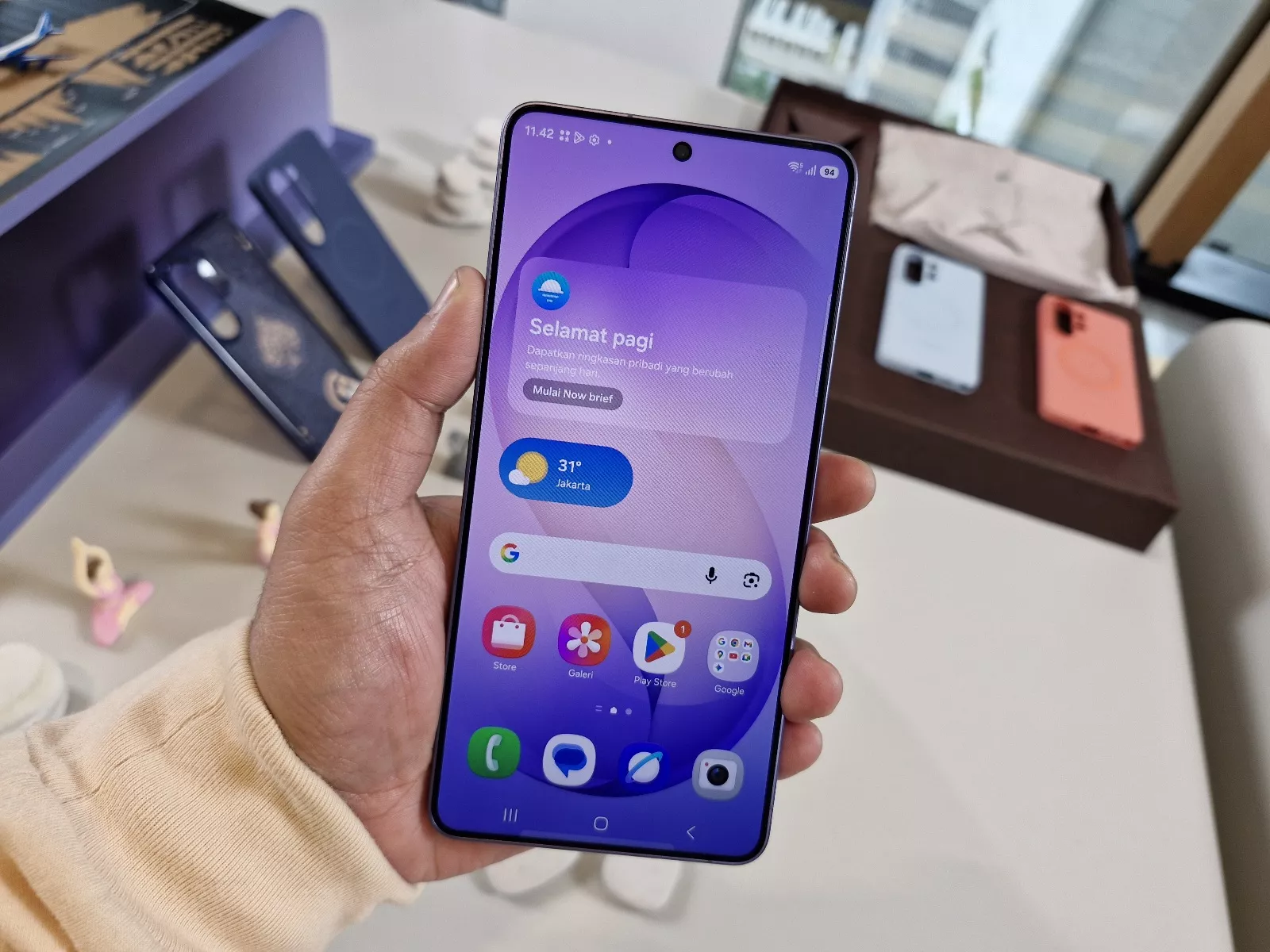 Tampilan cerdas Galaxy S26 yang kini diklaim telah digunakan oleh 97% pengguna aktif menurut data internal S26.
