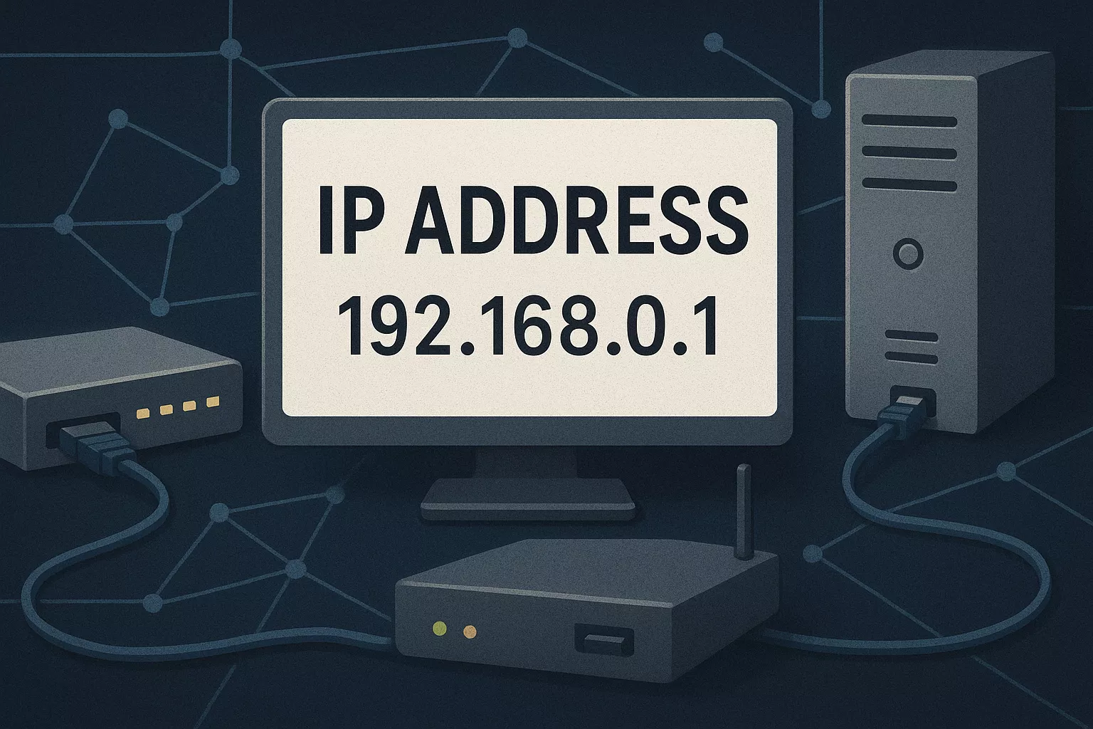 Setiap perangkat komputer dan modem yang terhubung dalam satu jaringan lokal memiliki IP address masing-masing.