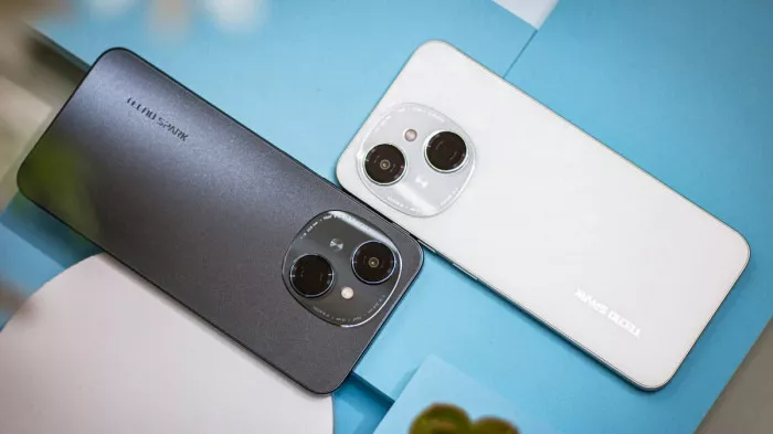 Tecno Spark tetap menjadi raja di kelas HP sejutaan karena berhasil membawa desain premium ke segmen harga terjangkau.
