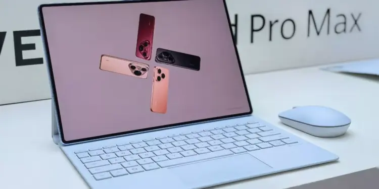 Mengusung RAM hingga 20GB, Huawei MatePad Pro Max siap menggantikan fungsi laptop untuk produktivitas berat.