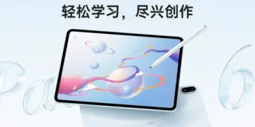 Bocoran poster promosi Oppo Pad 6 yang memperlihatkan desain elegan dan dukungan pena digital untuk menunjang kreativitas.
