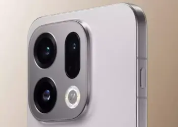 Modul kamera belakang Oppo Find X10 dengan sensor besar dan ring LED flash