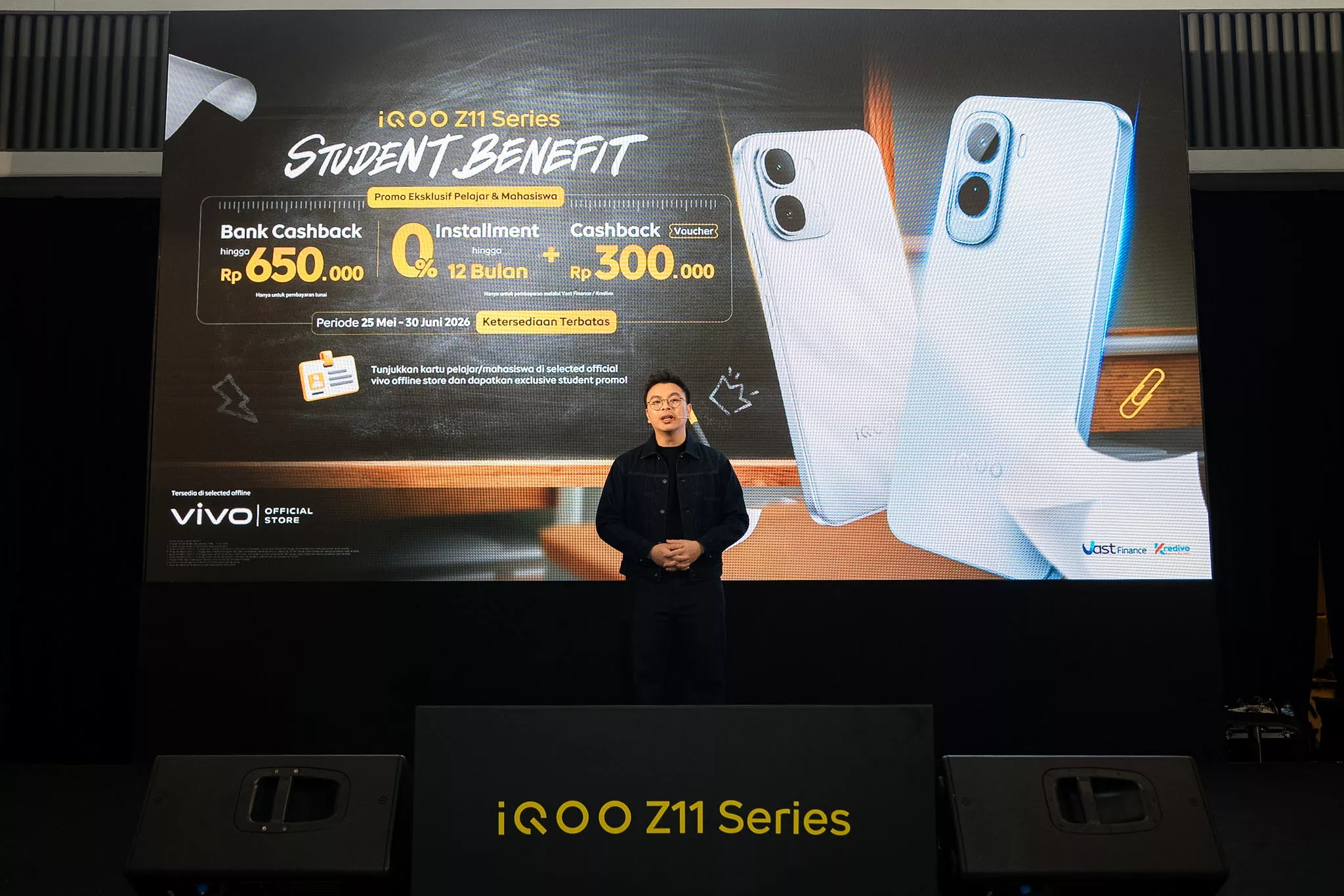 Detail harga iQOO Z11x yang menawarkan kapasitas baterai jumbo pecah rekor MURI.