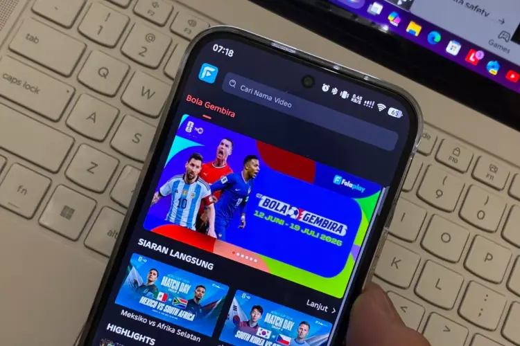 Solusi mudah menonton siaran langsung pertandingan Piala Dunia 2026 lewat aplikasi di HP saat siaran TV digital hilang.