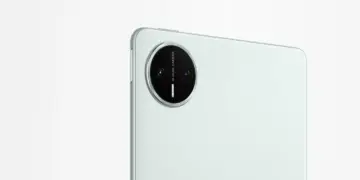 Huawei MatePad Mini hadir dengan desain modul kamera belakang bulat yang elegan serta mengusung teknologi AI Dual Camera.