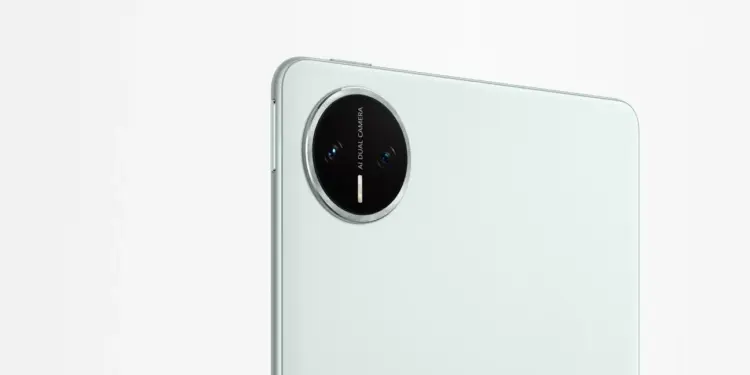 Huawei MatePad Mini hadir dengan desain modul kamera belakang bulat yang elegan serta mengusung teknologi AI Dual Camera.