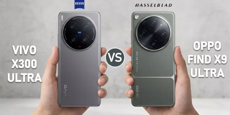Duel flagship kamera tercanggih 2026: OPPO Find X9 Ultra dengan Hasselblad melawan vivo X300 Ultra dengan ZEISS.