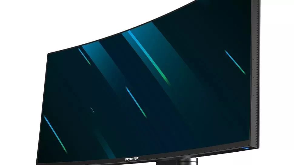 Lengkungan elegan pada monitor gaming Acer terbaru memberikan sudut pandang luas dan kenyamanan ekstra saat bermain game.