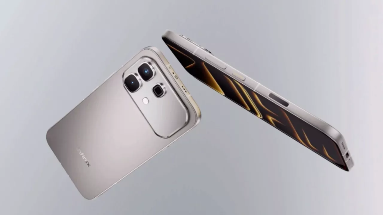 Rekomendasi HP Infinix 4 jutaan dengan chipset gahar tampak belakang dan samping.