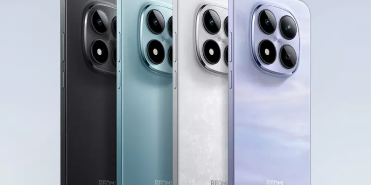Empat varian warna estetik dari HP Redmi Midrange terbaru tahun 2026 dengan spek flagship murah.