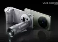 Konsep produk Vivo X300 Ultra bersanding dengan perangkat rig kamera eksternal dan lensa telefoto modular Zeiss.