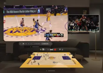 Aplikasi NBA: Live Games & Scores memukau juri dengan fitur visualisasi lapangan 3D di Apple Design Awards 2026.