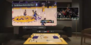 Aplikasi NBA: Live Games & Scores memukau juri dengan fitur visualisasi lapangan 3D di Apple Design Awards 2026.