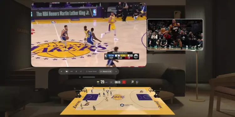Aplikasi NBA: Live Games & Scores memukau juri dengan fitur visualisasi lapangan 3D di Apple Design Awards 2026.