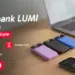 Banner promosi Powerbank Loops LUMI 10.000 mAh seharga Rp 199.000 dengan info fitur Fast Charging 22,5W, Indikator Baterai LED, dan Multiple Port.