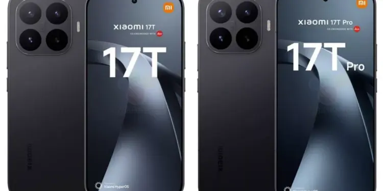 Secara sekilas, tampilan depan dan penempatan kamera Xiaomi 17T vs Xiaomi 17T Pro terlihat identik karena menggunakan basis desain serupa.