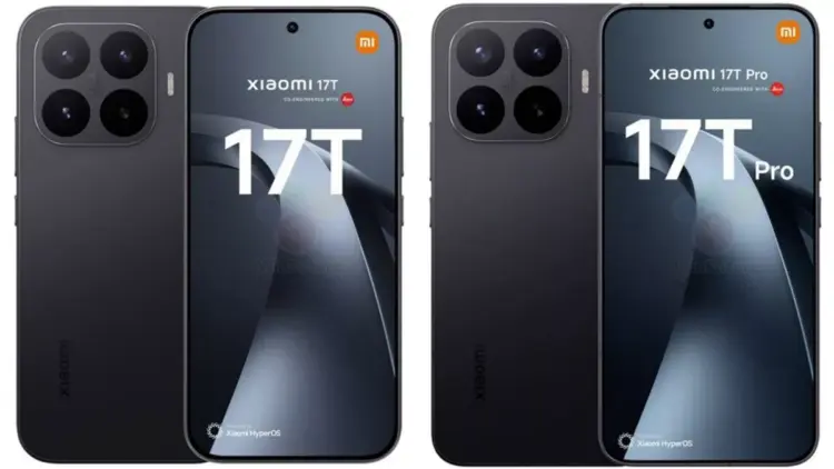 Secara sekilas, tampilan depan dan penempatan kamera Xiaomi 17T vs Xiaomi 17T Pro terlihat identik karena menggunakan basis desain serupa.