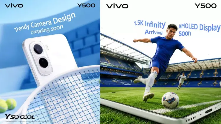 Selain desain kamera baru, Vivo Y500 4G juga dikonfirmasi akan membawa panel layar AMOLED beresolusi tinggi.