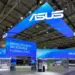 Suasana megah booth ASUS di pameran Computex 2026 yang menampilkan tema Ubiquitous AI Incredible Possibilities untuk memperkenalkan ekosistem ASUS AI PC terbaru.