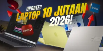Rekomendasi Laptop 10 Jutaan 2026 pilihan spek dewa dari Apple MacBook Neo, AMD Ryzen, dan Intel Core