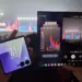 Pengalaman mengabadikan momen menggunakan ponsel layar lipat Samsung di tengah keramaian acara hiburan.