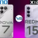 Duel sengit Tecno Pova 7 5G vs Redmi Note 15 4G yang mengusung konsep visual bodi belakang yang kontras dan beda jauh.