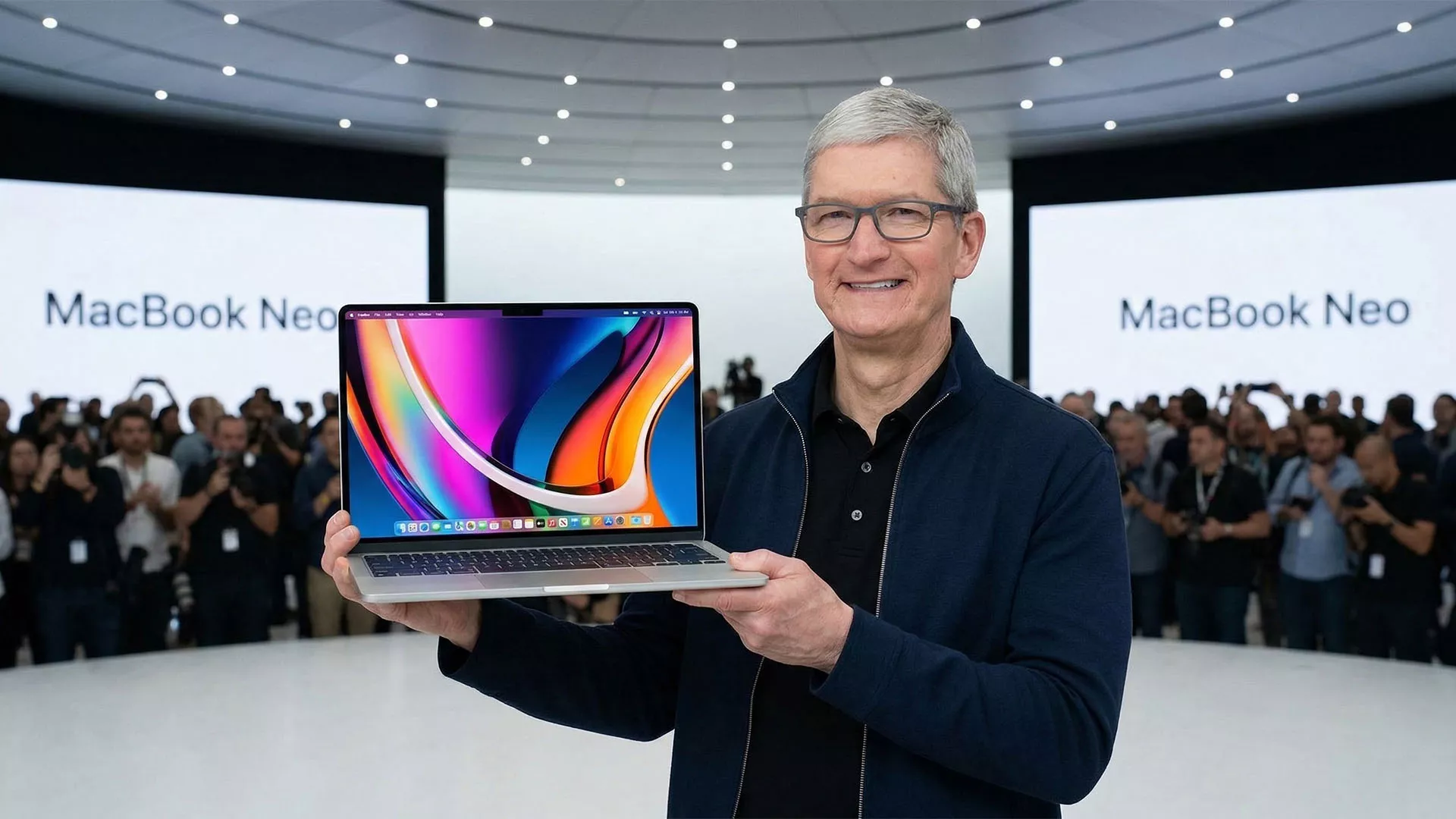 Tim Cook secara resmi mengenalkan lini MacBook Neo A19 Pro yang siap meluncur dengan performa chipset revolusioner.