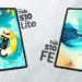Dua tablet Samsung Galaxy Tab S10 Lite dan Samsung Galaxy Tab S10 FE dipegang dengan dua tangan.