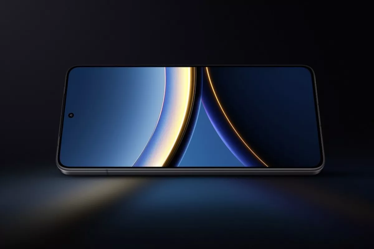 Layar AMOLED berkualitas tinggi dengan punch-hole kamera depan pada Asus ROG Phone 9.