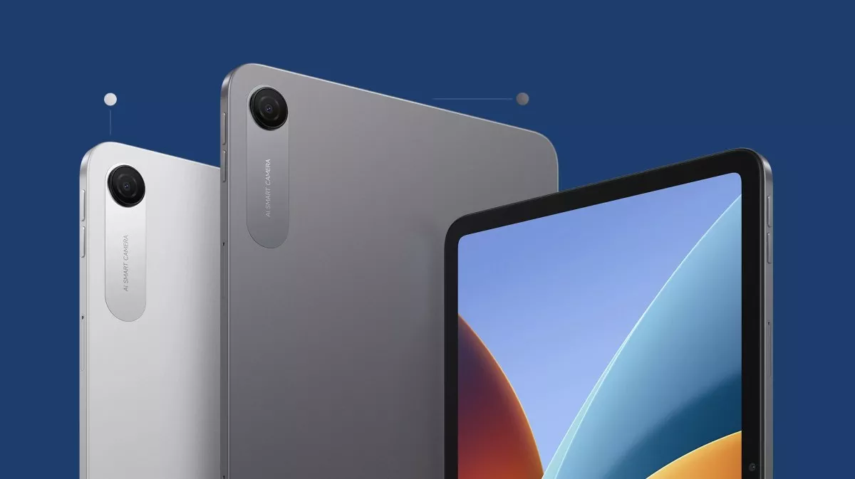 Sektor kamera belakang Redmi Pad 2 9.7 4G yang minimalis dengan dukungan teknologi AI Smart Camera.