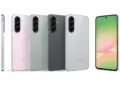 Render resmi HP Samsung Galaxy terbaru dari tampak samping, belakang dengan berbagai warna, hingga tampilan layar depan yang responsif.