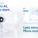 Antarmuka dashboard aplikasi ASUS Zenni Claw AI Agent dengan tampilan fitur Life Assistant dan maskot robot putih robotik.