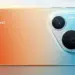Tampilan panel belakang Huawei Pura 90S dengan gradasi warna oranye ke biru laut dan modul kamera XMAGE berbentuk segitiga unik.