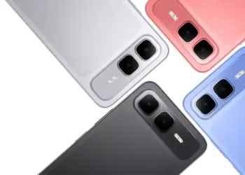 Desain modul kamera belakang dari empat varian warna HP China dengan chipset kencang