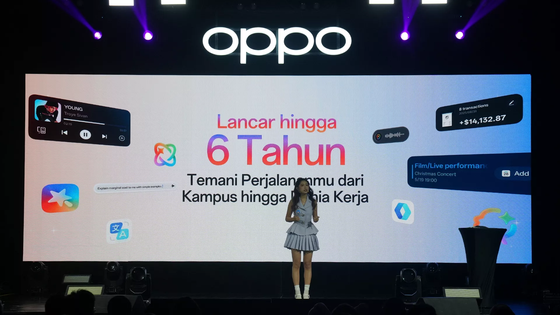 OPPO Reno16 Series menjanjikan performa optimal hingga 6 tahun untuk menemani aktivitas kuliah dan dunia kerja.