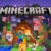 Steve dan Alex keluar dari goa misterius di dunia Minecraft