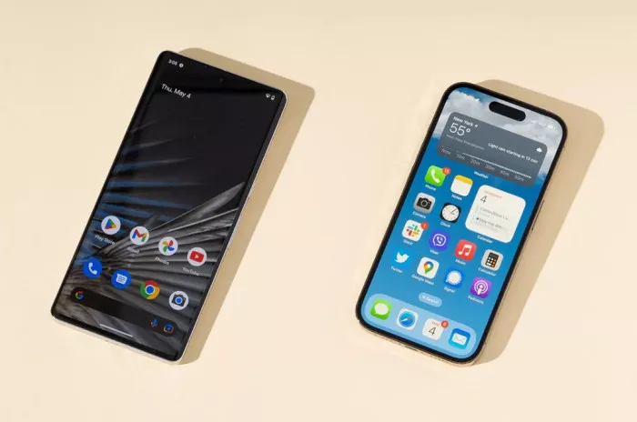 Membandingkan kondisi perangkat untuk mengetahui cara cek sisa usia HP iPhone dan Android terbaru 2026.