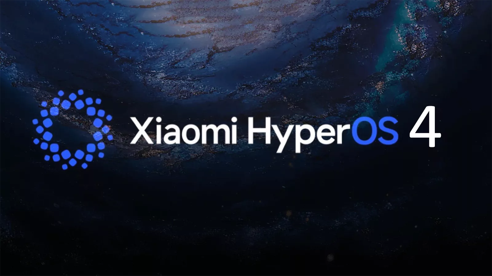 Logo resmi Xiaomi HyperOS 4 Beta yang siap diuji coba oleh para pengguna HP Xiaomi terpilih.
