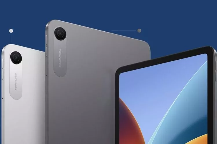 Bodi belakang dan modul kamera realme Pad Mini, tablet bekas 1 jutaan untuk harian.