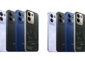 Pilihan varian warna smartphone REDMI 17 4G yang bocor di internet.