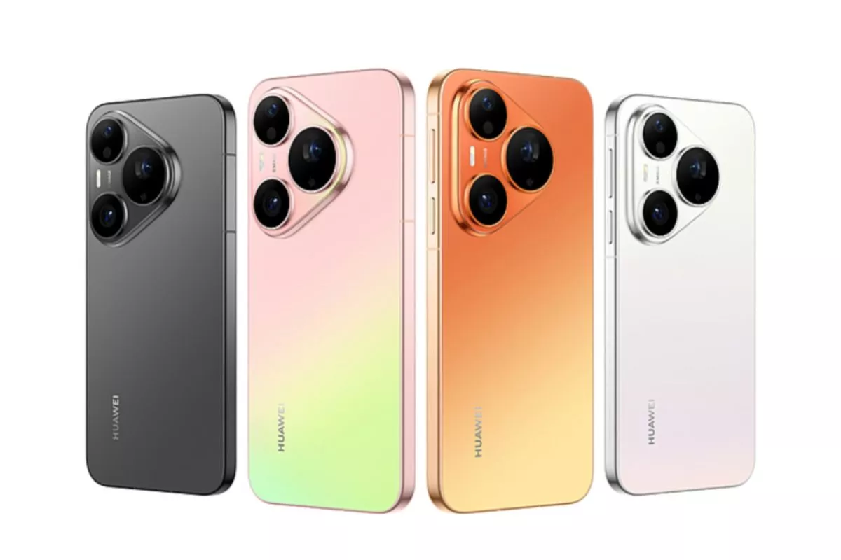 Jajaran empat pilihan warna Huawei Pura 90s yang stylish dan modern