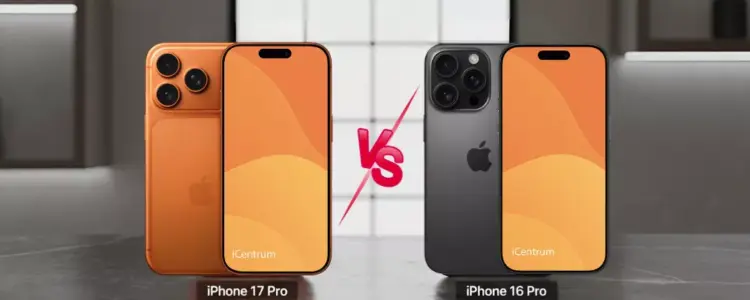 Komparasi visual antara iPhone 17 Pro dan iPhone 16 Pro untuk menentukan mana yang lebih bagus untuk bikin konten.